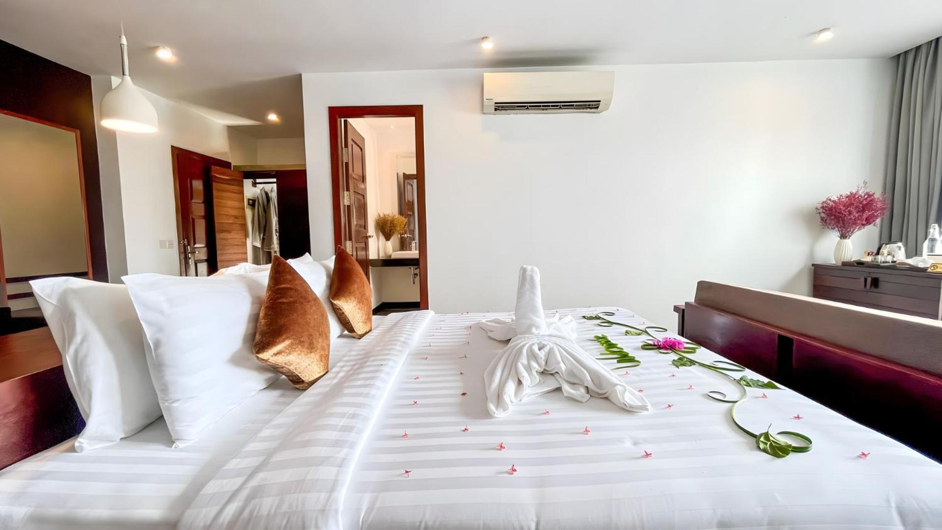 Hotel The Calm Oasis Ciudad de Siem Riep Habitación foto