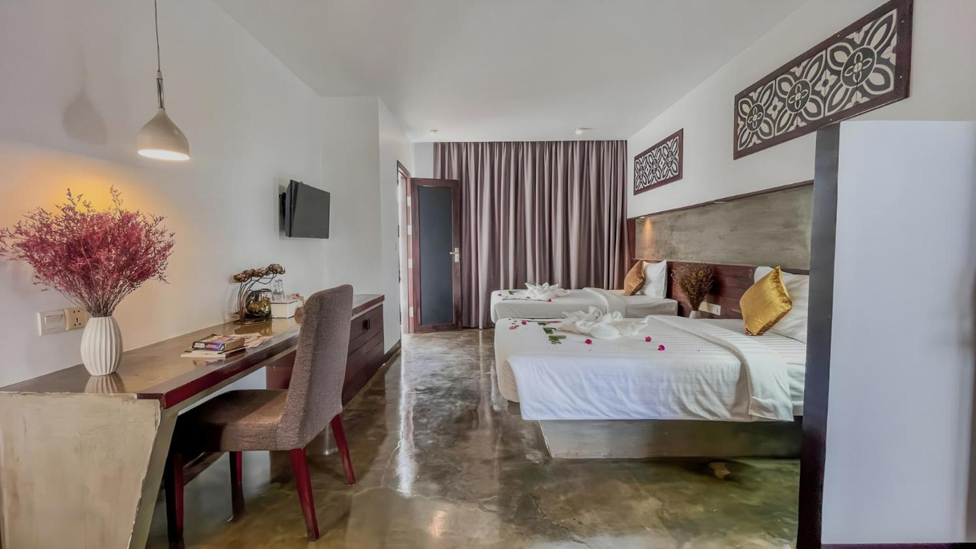 Hotel The Calm Oasis Ciudad de Siem Riep Habitación foto