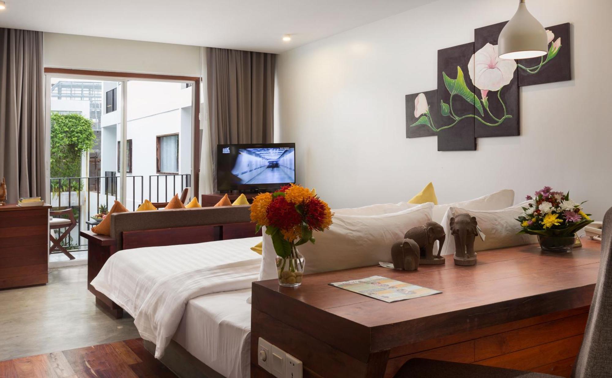 Hotel The Calm Oasis Ciudad de Siem Riep Exterior foto