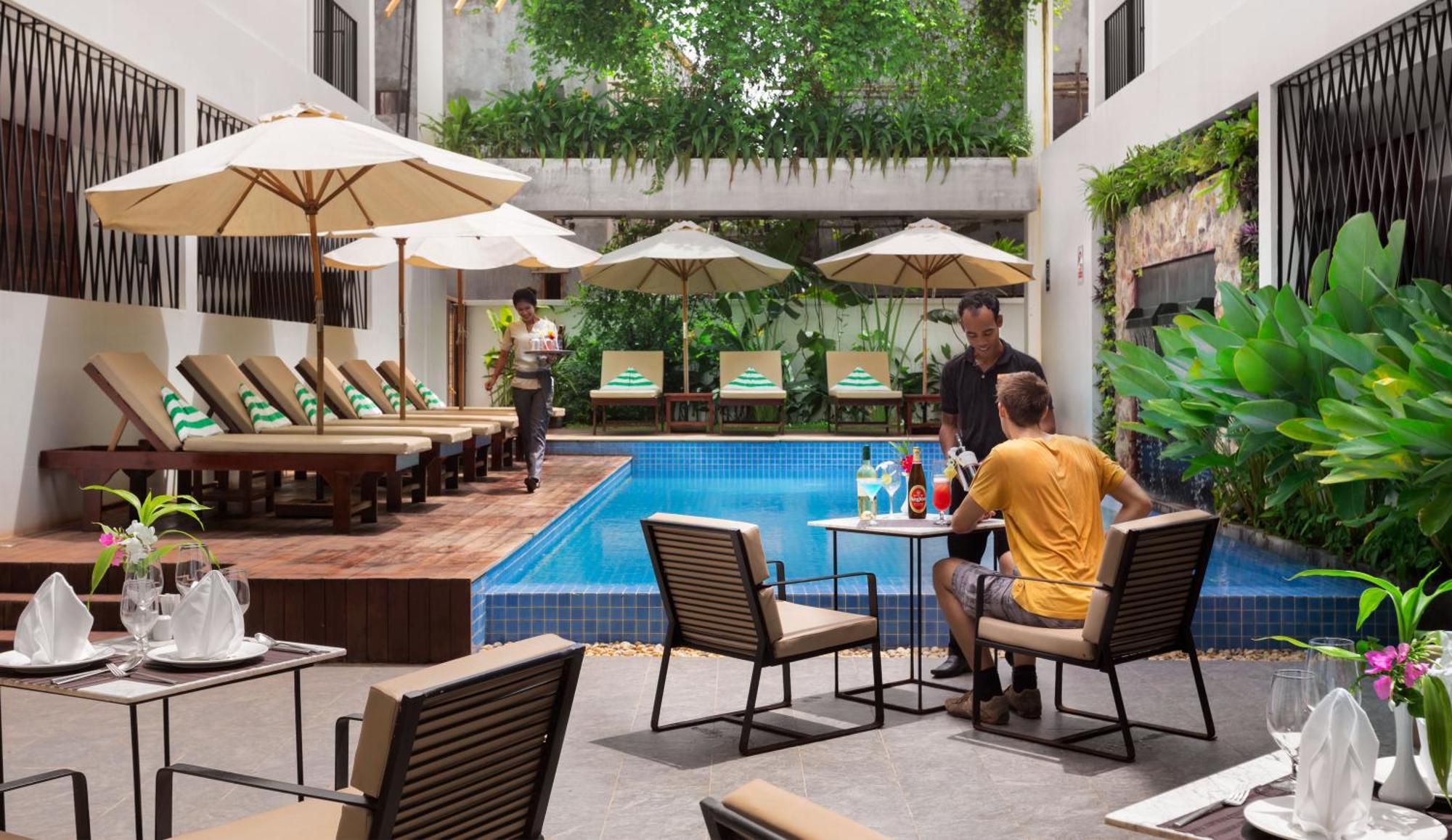 Hotel The Calm Oasis Ciudad de Siem Riep Exterior foto