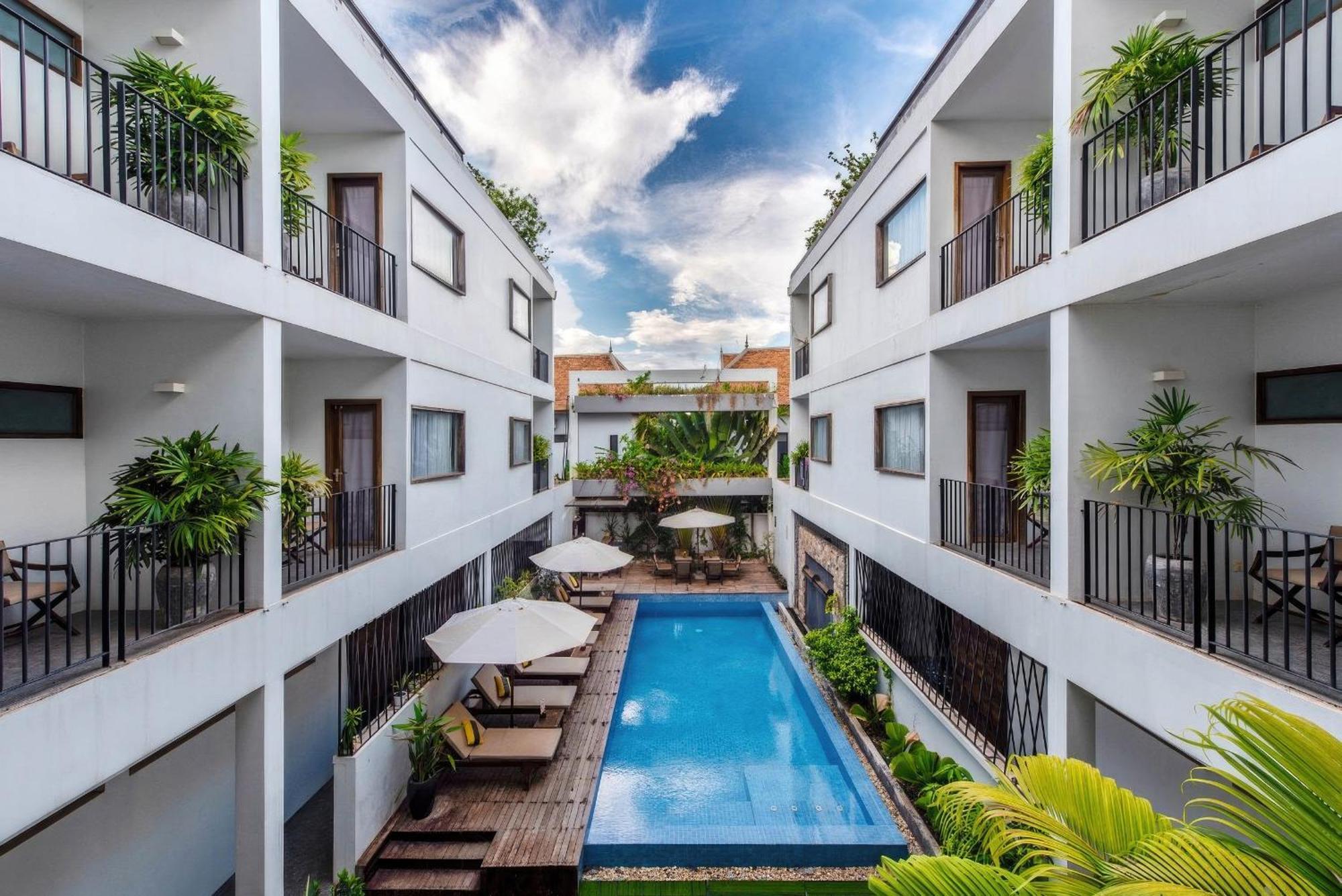Hotel The Calm Oasis Ciudad de Siem Riep Exterior foto